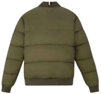 Tommy Hilfiger Bomberjack heren regular - maat XL Groen