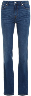 Tommy Hilfiger Bootcut Denim Jeans Blauw - 31/32 - Dames
