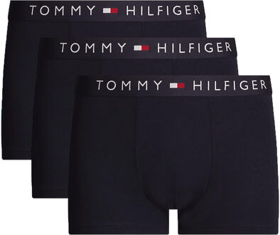 Tommy Hilfiger Boxer Trunk 3-Pack Desert Sky Donkerblauw - M,S