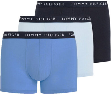Tommy Hilfiger boxershorts 3-pack blauw - XL
