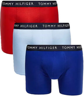 Tommy Hilfiger boxershorts 3-pack blue-blauw-rood - M