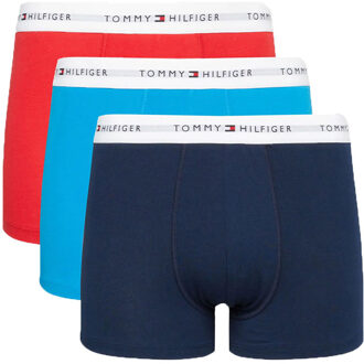 Tommy Hilfiger boxershorts 3-pack multi color Rood