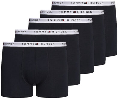 Tommy Hilfiger boxershorts 5-pack zwart - L
