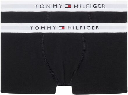 Tommy Hilfiger Boxershorts Jongens (2-pack) zwart - wit - 140-152