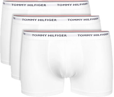 Tommy Hilfiger Boxershorts - Mannen - 3-pack - Wit - Maat S