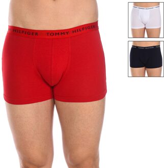 Tommy Hilfiger Boxershorts met logoband in 3-pack Wit - S