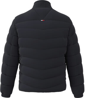 Tommy Hilfiger Branded collar jacket Blauw - 2XL