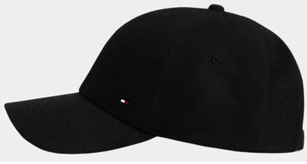 Tommy Hilfiger Cap th rwb 6 panel melton cap am0am13584/bds - maat One size Zwart