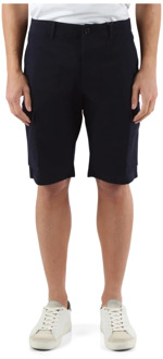 Tommy Hilfiger Cargo Bermuda Shorts Relaxed Fit Tommy Hilfiger , Blue , Heren - W32,W34,W30,W33,W31,W36