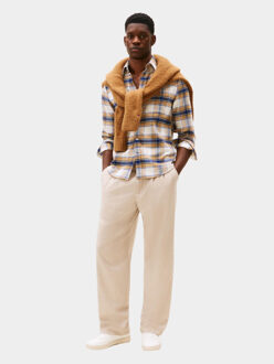 Tommy Hilfiger Casual hemd lange mouw hero flannel tartn chck rf sh mw0mw40473/0l0 Beige - XXL