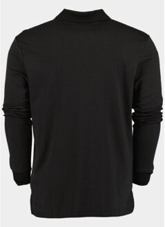 Tommy Hilfiger Casual hemd lange mouw l/s liquid cotton re mw0mw37317/bds Zwart