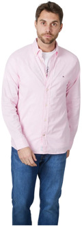 Tommy Hilfiger Casual overhemd Tommy Hilfiger , Pink , Heren - M,S