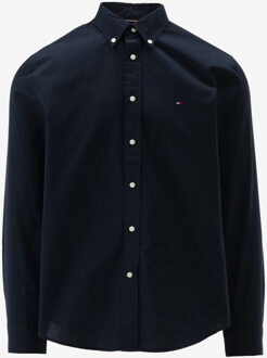 Tommy Hilfiger Casual Shirt donker blauw - S;M;L;XL;XXL;3XL