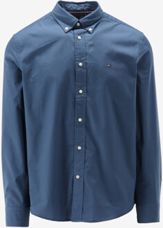 Tommy Hilfiger Casual Shirt FLEX donker blauw - S;M;L;XL;XXL