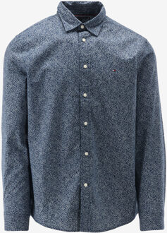 Tommy Hilfiger Casual Shirt FLEX donker blauw - S;M;L;XL