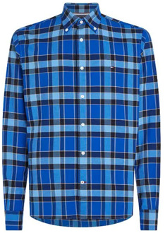 Tommy Hilfiger Casual Shirts Tommy Hilfiger , Blue , Heren - 2Xl,Xl,L,M,S