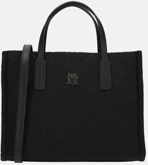 Tommy Hilfiger City mini tote mono handtas black Zwart - No Size