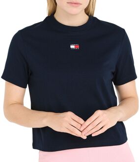 Tommy Hilfiger Classic Boxy Shirt Dames donkerblauw - XL