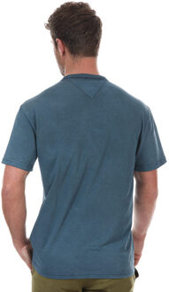 Tommy Hilfiger Classics verwassen relaxed T-shirt voor heren, marineblauw - maat L Navy