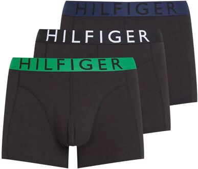 Tommy Hilfiger Contrast Waistband Trunk Boxershorts Heren (3-pack) - XXL