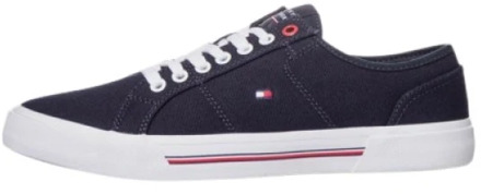 Tommy Hilfiger Core Corporate Vulc Canvas Tommy Hilfiger , Blue , Heren - 44 EU