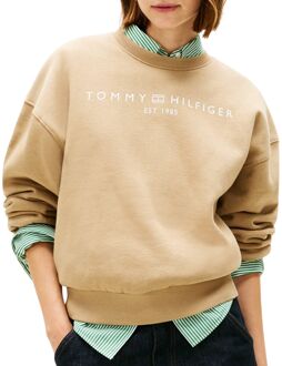 Tommy Hilfiger Corp Logo Modern Sweater Dames