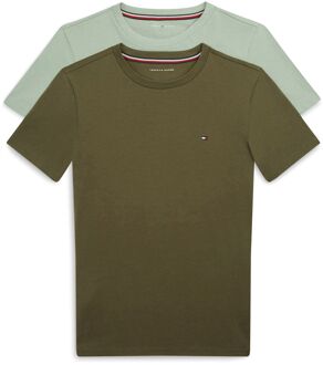 Tommy Hilfiger Cotton Crew Neck T-shirt Junior (2-pack) - 164-176