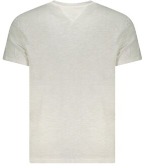Tommy Hilfiger Crew Neck T-shirt - maat XL Ivoor