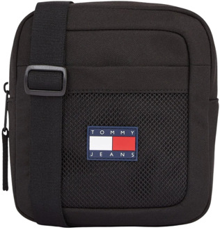 Tommy Hilfiger Cross Body Bags Tommy Jeans , Black , Heren - ONE Size