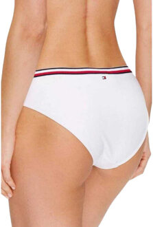Tommy Hilfiger Dames contrast gestreept bikinibroekje Wit - L