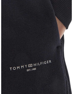 Tommy Hilfiger Dames effen normale sweatbroek - maat XL Blauw