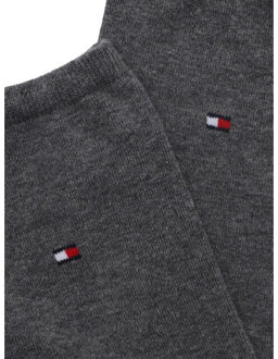 Tommy Hilfiger Dames effen sokken (set van 2) Grijs - 35-38
