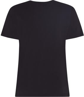 Tommy Hilfiger Dames Essential T-Shirt - maat EU 34 / UK 6 Zwart