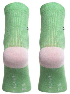 Tommy Hilfiger Dames gestreepte enkelsokken (set van 2) Groen - 39-42