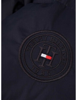 Tommy Hilfiger Dames gewatteerd slim jasje - maat XS Blauw