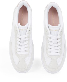 Tommy Hilfiger Dames Heritage Sneakers - maat EU 38 / UK 5 Wit