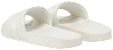 Tommy Hilfiger Dames logo sliders Beige - 38