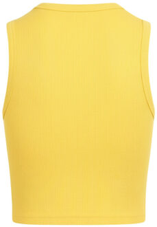 Tommy Hilfiger Dames mouwloos t-shirt Geel - S