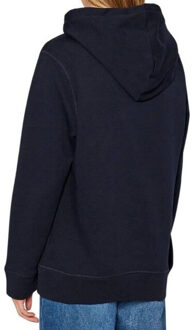 Tommy Hilfiger Dames pull over hoodie Zwart - XXS