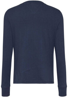 Tommy Hilfiger Dames t-shirt met lange mouwen Blauw - XS