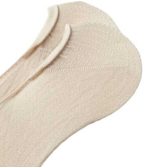 Tommy Hilfiger Dames textured low liner socks (set van 2) Beige - 39-42