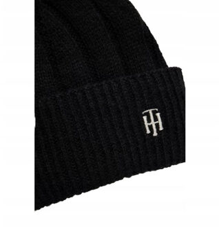 Tommy Hilfiger Dames tijdloze muts Zwart - One size