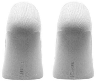 Tommy Hilfiger Dames/vrouwen polyamide voeringsokken (set van 2) Wit - 39-42