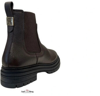 Tommy Hilfiger Damesschoenen enkellaarsjes - maat 38 Bruin