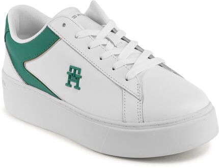 Tommy Hilfiger De Essentiële Lowtop Sneakers Wit