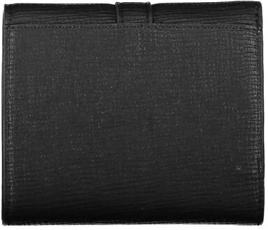 Tommy Hilfiger De Signature Trifold Portemonnee Zwart