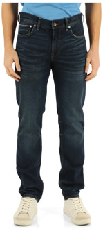 Tommy Hilfiger Denton Straight Fit Jeans Tommy Hilfiger , Blue , Heren - W32,W34,W36,W33