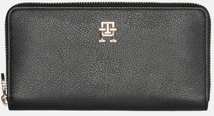 Tommy Hilfiger Distinct portemonnee large black Zwart - No Size