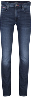 Tommy Hilfiger Donkerblauwe denim jeans Tommy Hilfiger , Blue , Heren - W31 L34,W33 L34,W36 L36,W36 L34,W35 L34,W31 L32,W32 L34,W34 L34,W34 L32,W38 L34