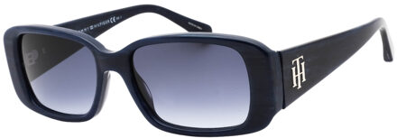 Tommy Hilfiger donkerblauwe SF-lens marmerblauwe zonnebril